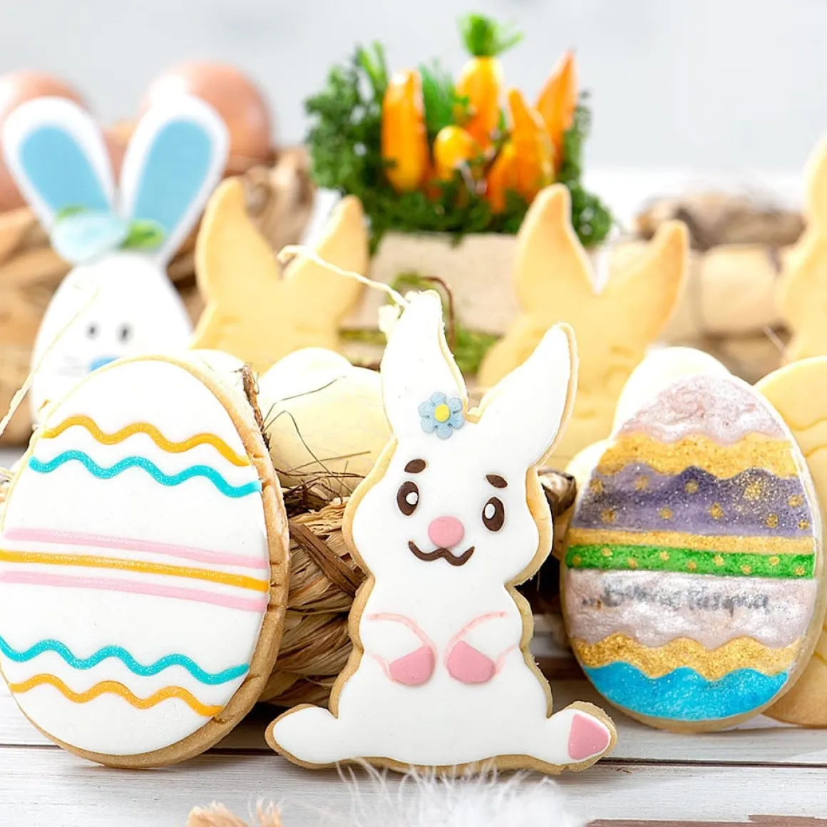 Koekjes Uitstekers Paashaas en Ei