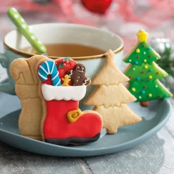 Koekjes Uitstekerset Kerstboom & Laars