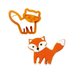 Koekjes Uitstekerset Vos 7,5x10x2(h)cm