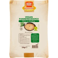 Koopmans Prof. Vegan Pannenkoekenmix Glutenvrij 1kg