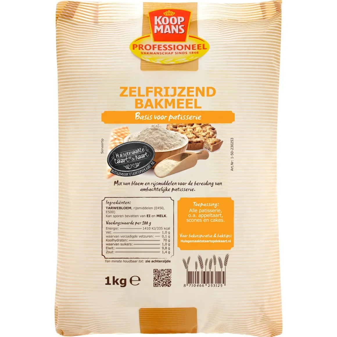 Koopmans Prof. Zelfrijzend Bakmeel 1kg