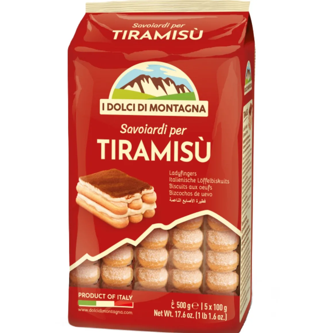 Lange Vingers (Savoiardi) 60st. 500g