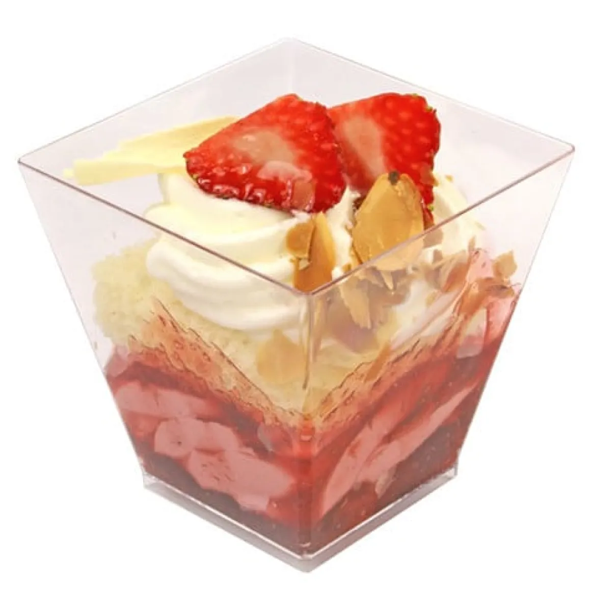 Lepelgebak Cups zonder deksel 210cc