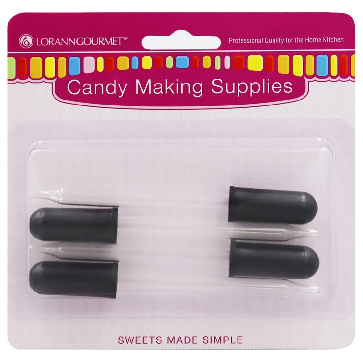 LorAnn Druppelaars Plain (Pipet) 4st. 10cm