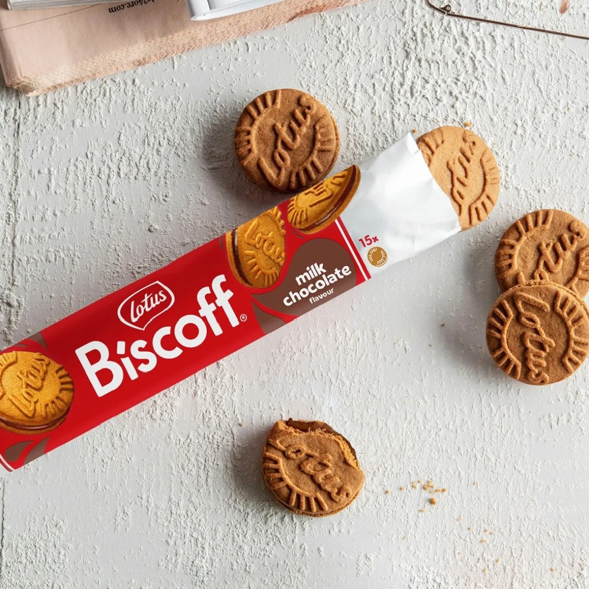 Lotus Biscoff Speculoos Sandwich Melkchocolade 150g