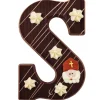 Luxe Chocoladeletter Puur -Letter S- 220g