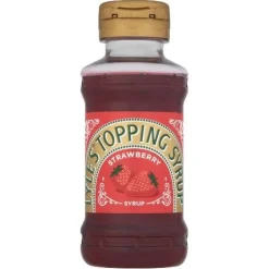Lyle's Strawberry Syrup Knijpfles 325gr.