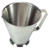 Maatbeker RVS, 1 liter