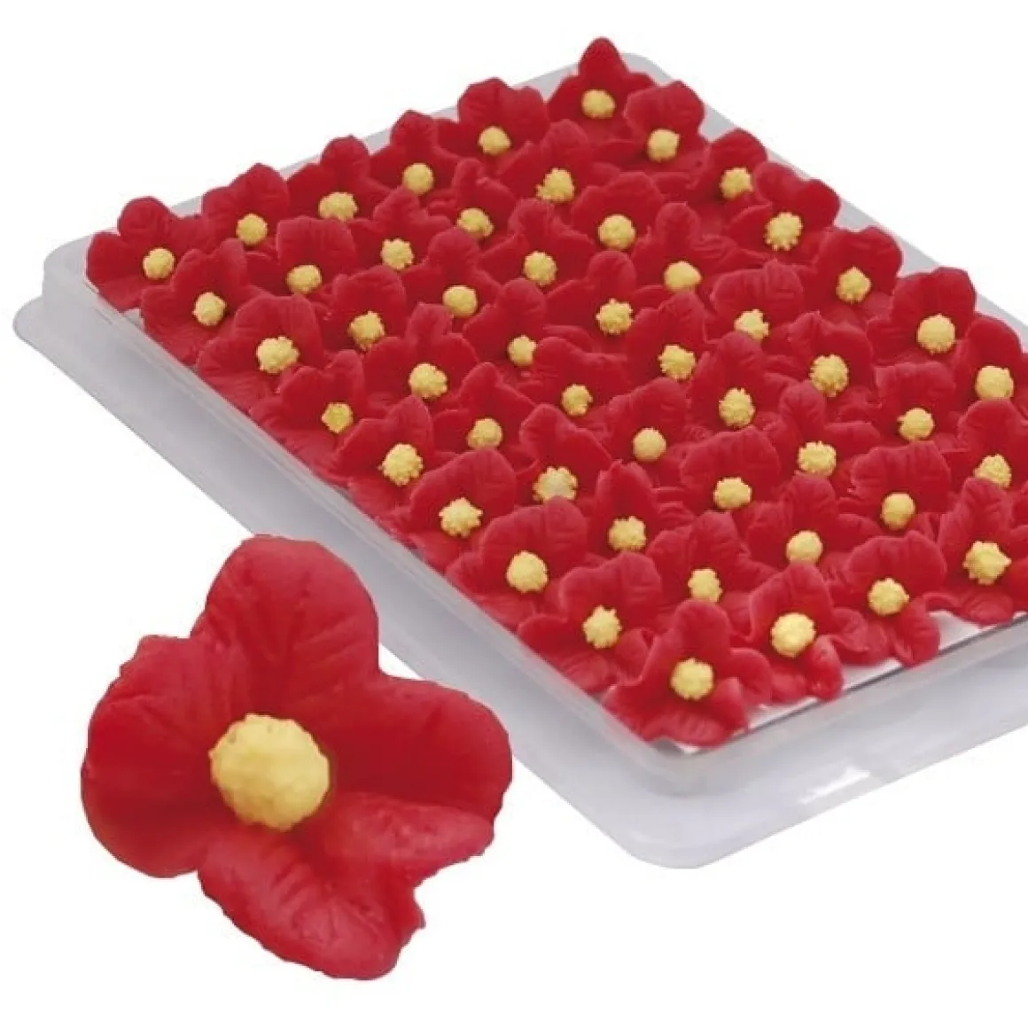 Marsepein Saniyes Rood 25mm (54 st.)