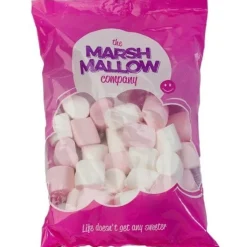 Marshmallow Roze / Wit 250 gr.