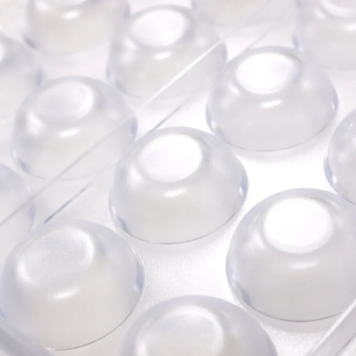 Martellato Bonbonvorm Halve Bol Vlak (24x) Ø35 mm**