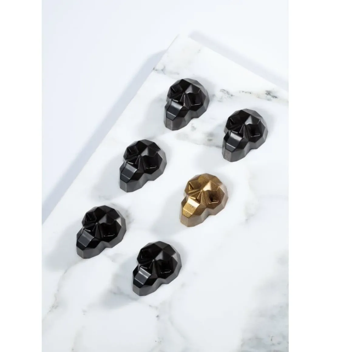 Martellato Bonbonvorm Schedel (20x) 37x28h18mm