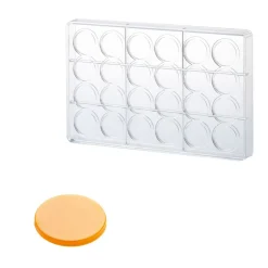 Martellato Chocolademal Circle Disk (24x) Ø33x4mm