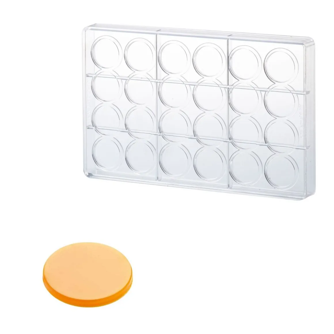 Martellato Chocolademal Circle Disk (24x) Ø33x4mm