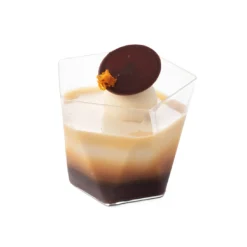 Martellato Lepelgebak cups Vijfhoek (120 ml) / 100 stuks