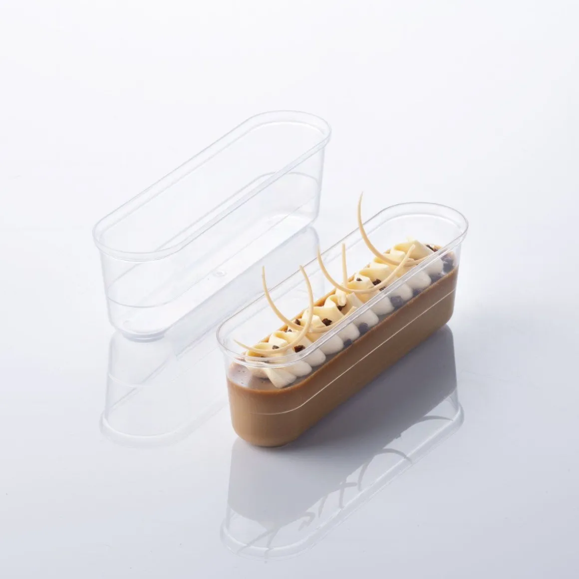 Martellato Lepelgebak cups Eclair (120 ml) / 100 stuks