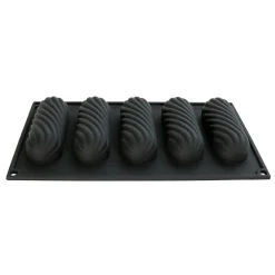 Martellato Siliconen Vorm Eclair Twist 120x40mm (5) 29x17cm