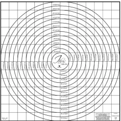 Martellato Uitrolmat met Maatindeling 60x58cm