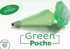 Martellato Wegwerp Spuitzak 40cm Groen 100 stuks