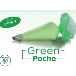 Martellato Wegwerp Spuitzak 30cm Groen 100 stuks