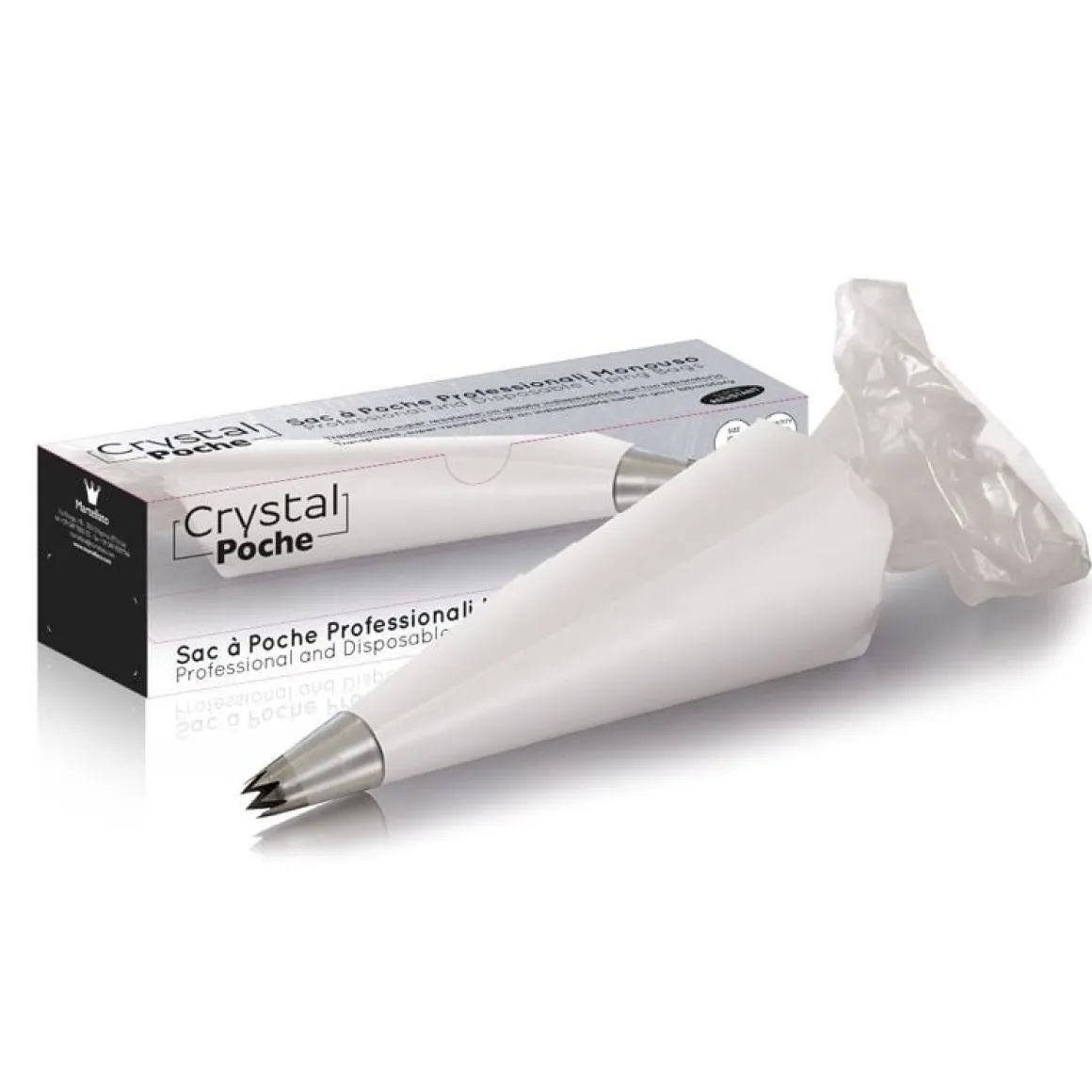 Martellato Wegwerp Spuitzak 55cm Transparant 100 stuks