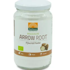 Mattisson Arrowroot (Pijlwortel Poeder) Biologisch 190g