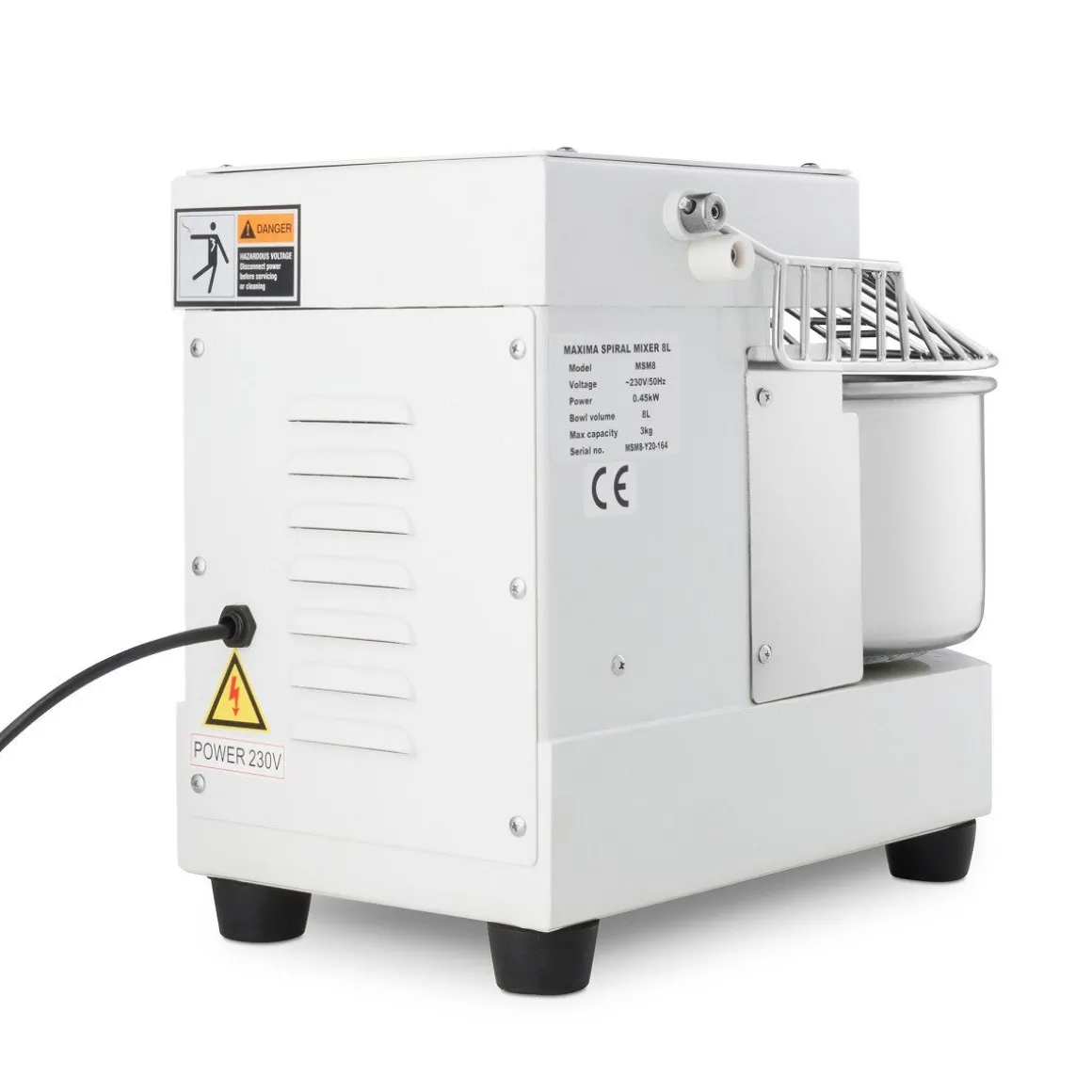 Maxima Deegkneder 8L Professioneel