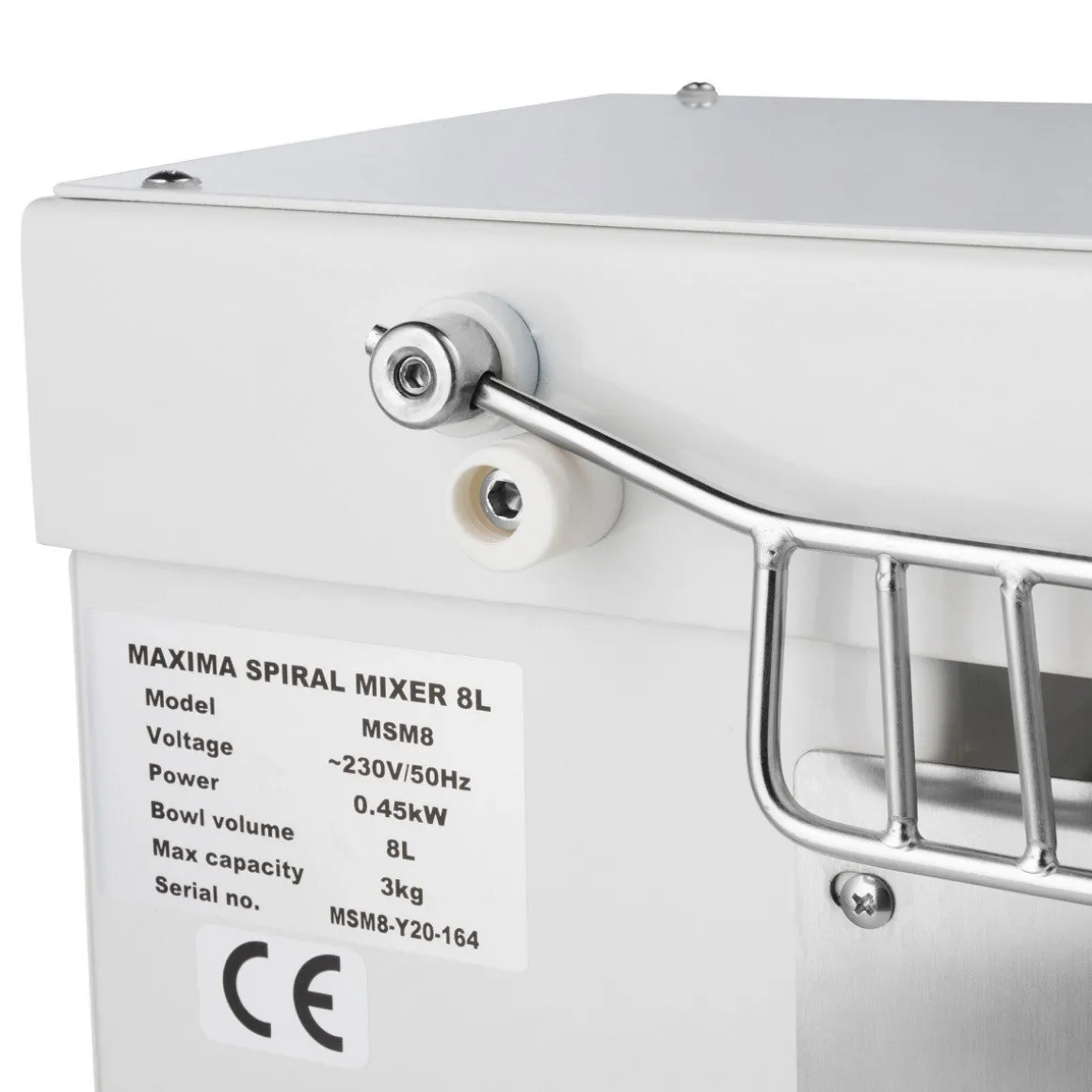 Maxima Deegkneder 8L Professioneel