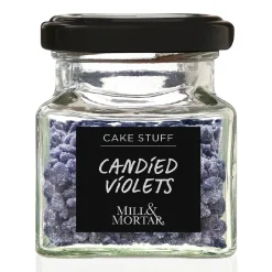 Mill & Mortar Strooisel Viooltjes Gekonfijt 40gr