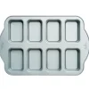 Mini Plumcake Bakvorm 9,5x6,3cm 8st.