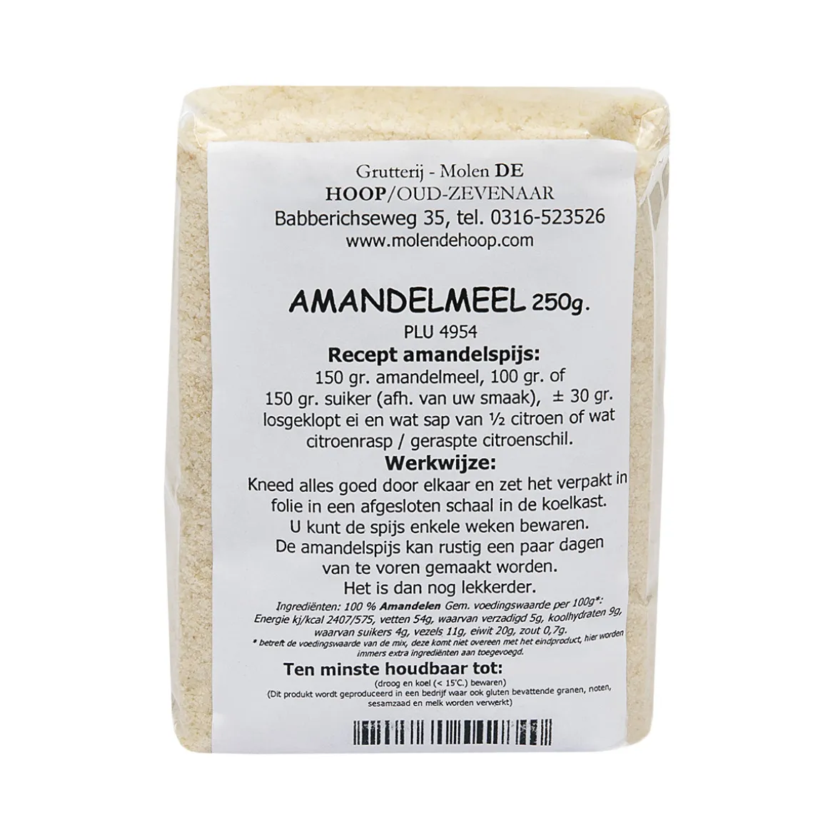 Molen de Hoop Amandelmeel 250gr