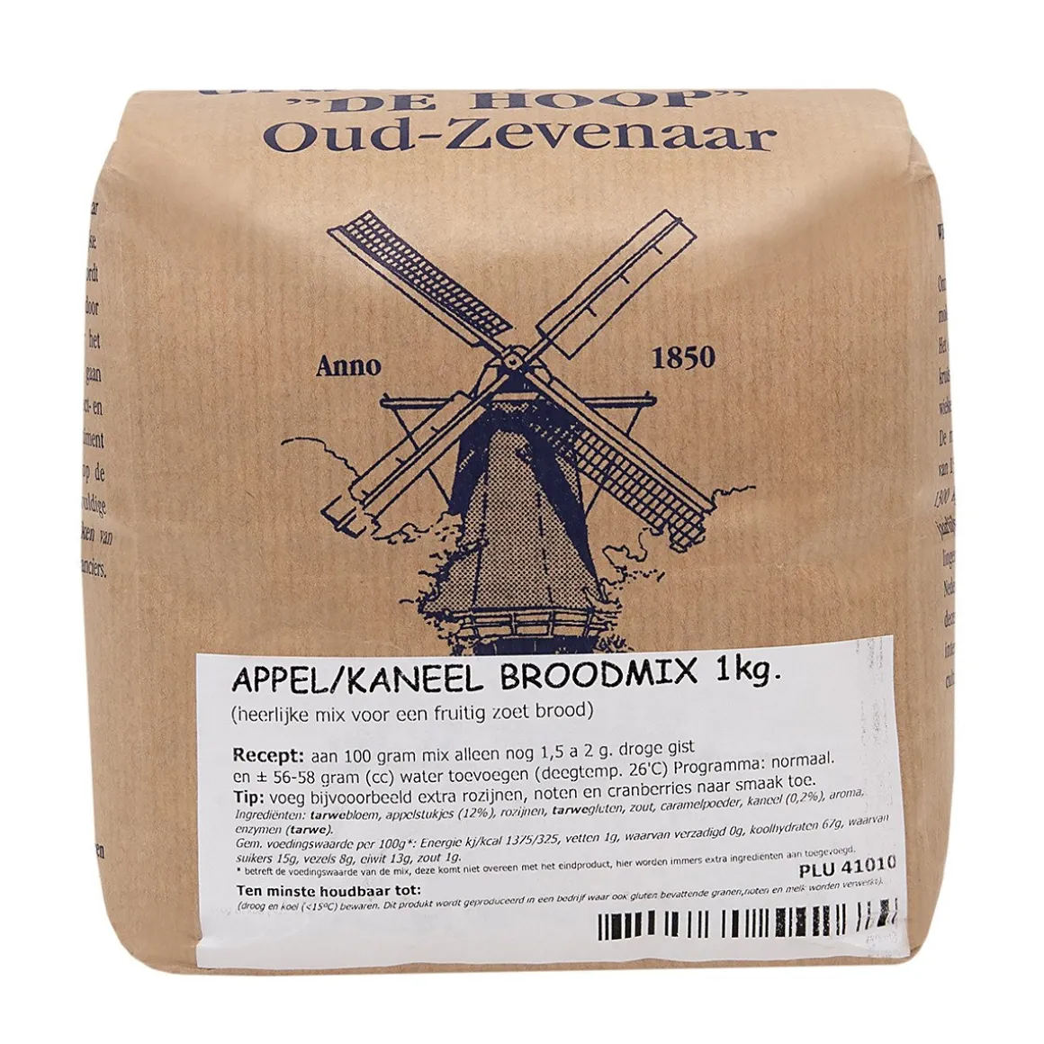 Molen de Hoop Appel Kaneel Broodmix 1kg