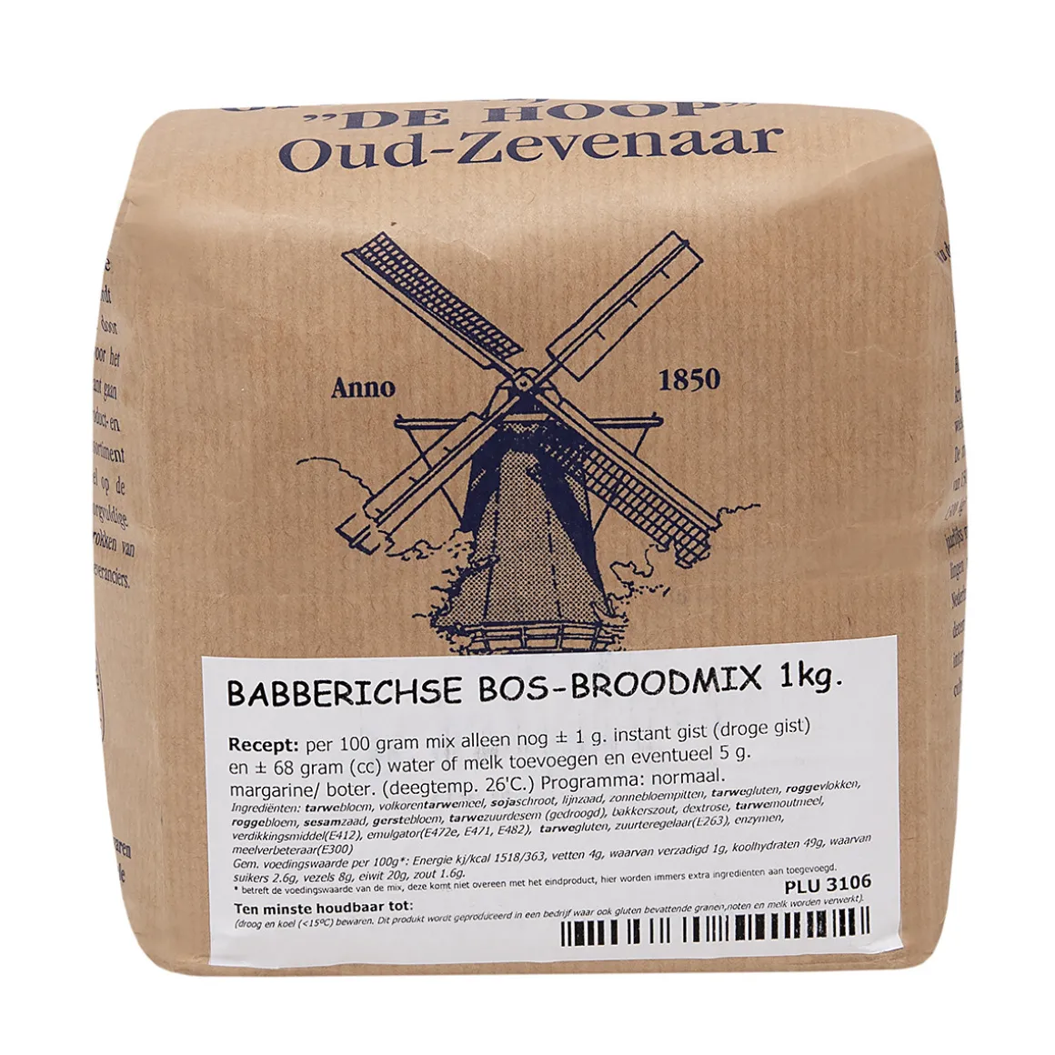 Molen de Hoop Babberichse Bos Broodmix 1kg