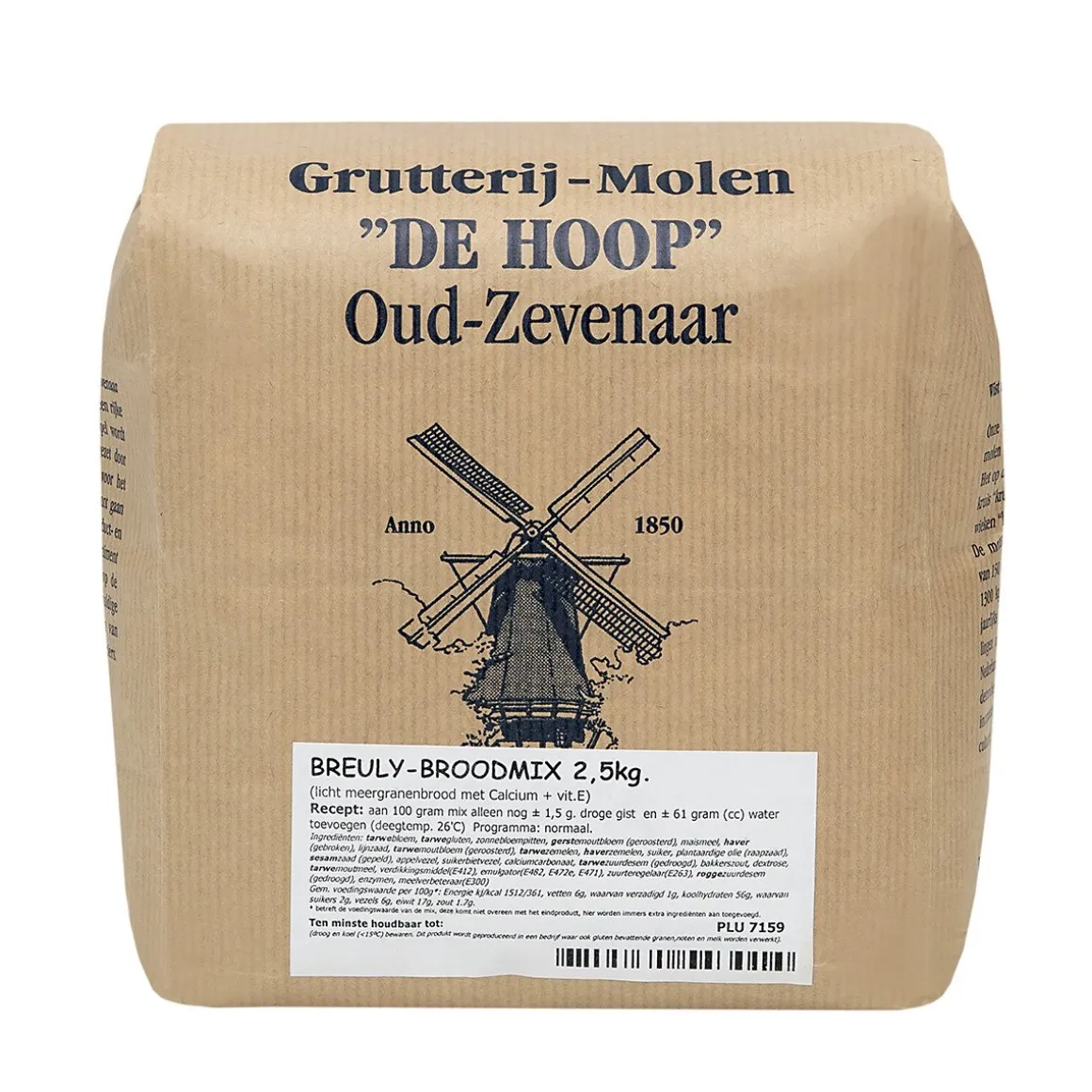 Molen de Hoop Breuly Broodmix 2,5kg