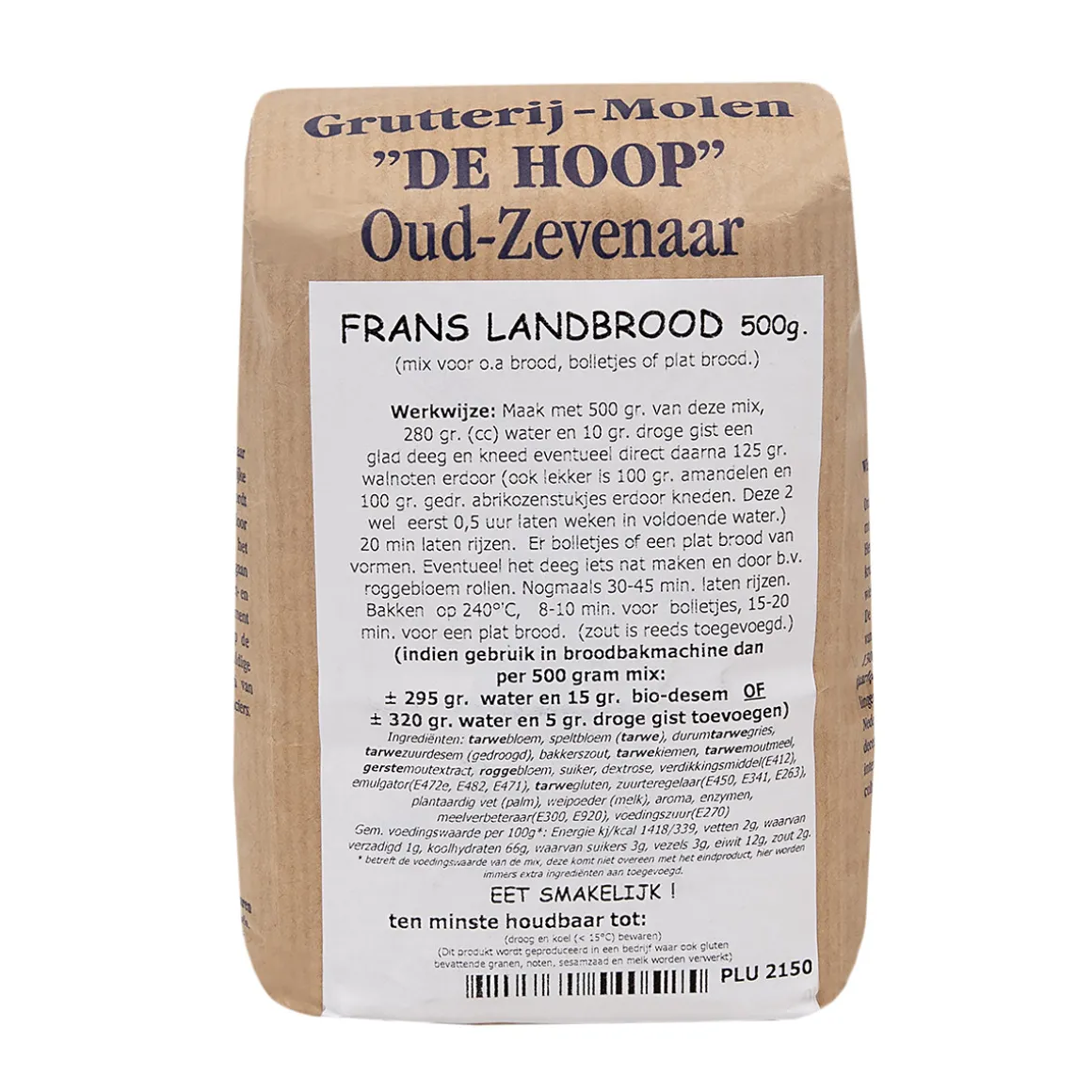 Molen de Hoop Frans Landbrood 500gr