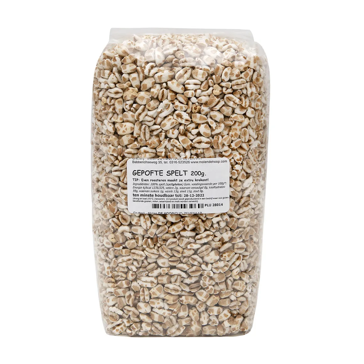 Molen de Hoop Gepofte Spelt 200g