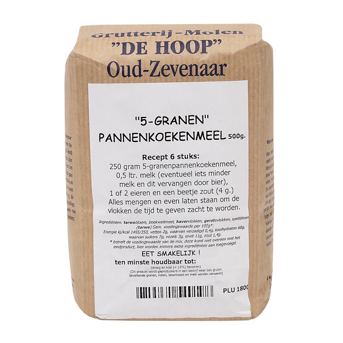 Molen de Hoop 5-Granen Pannenkoekenmeel 500 gr.