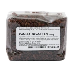 Molen de Hoop Kaneelgranules 200gr