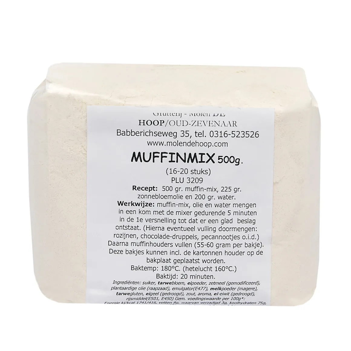 Molen de Hoop Muffin-mix 500gr