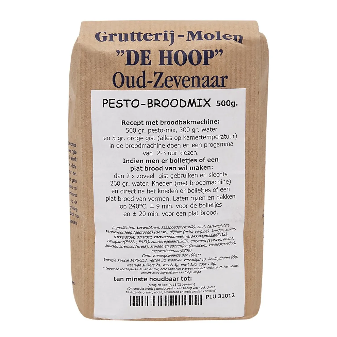 Molen de Hoop Pesto Broodmix 500gr