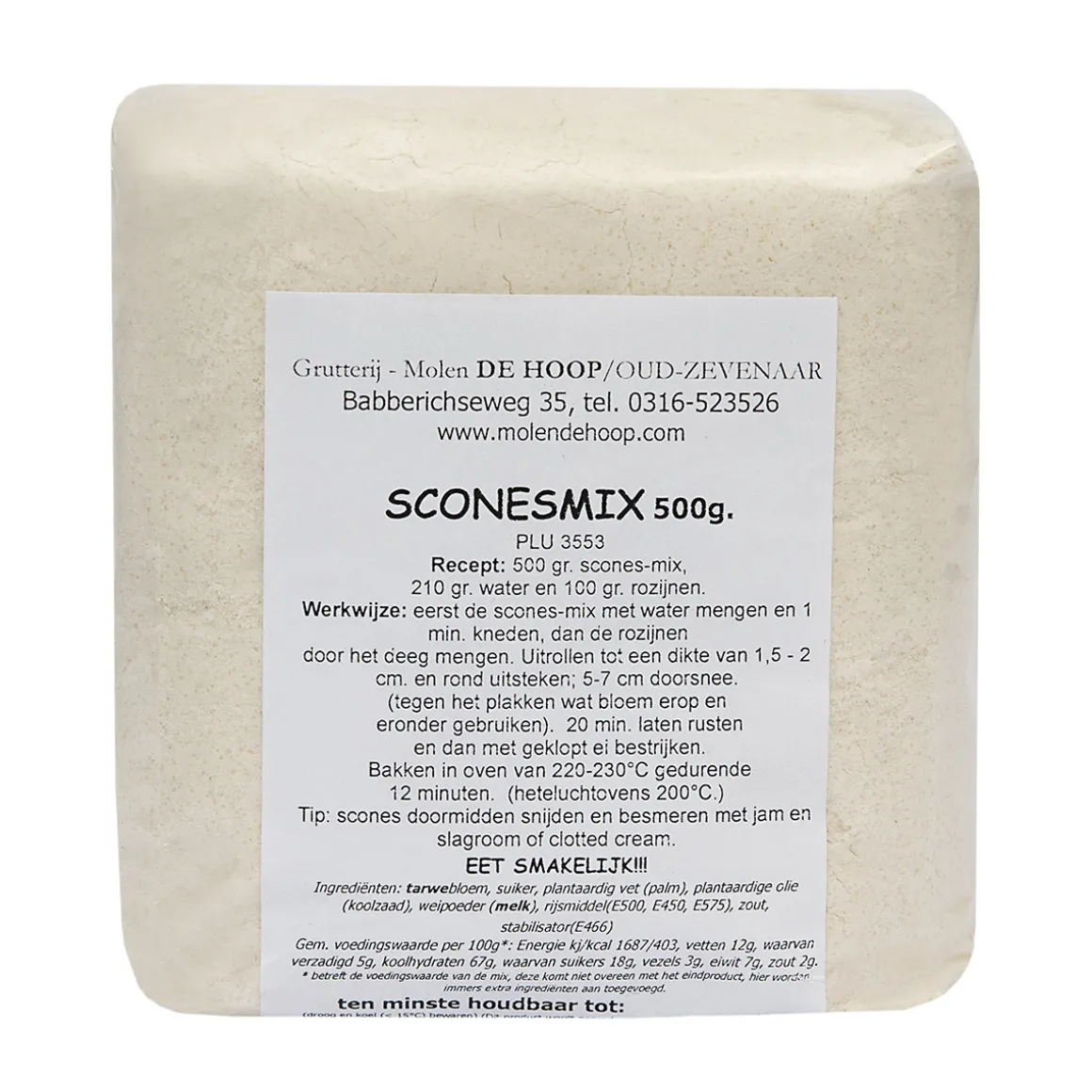 Molen de Hoop Scones-mix 500gr