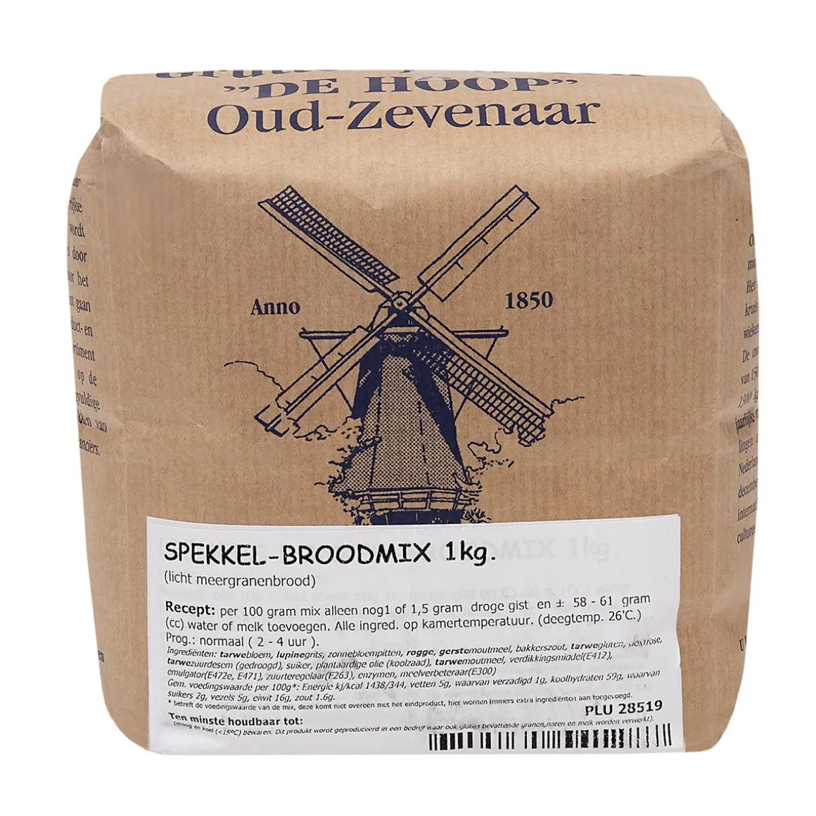 Molen de Hoop Spekkel Broodmix 1kg