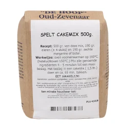 Molen de Hoop Spelt Cakemix 500gr