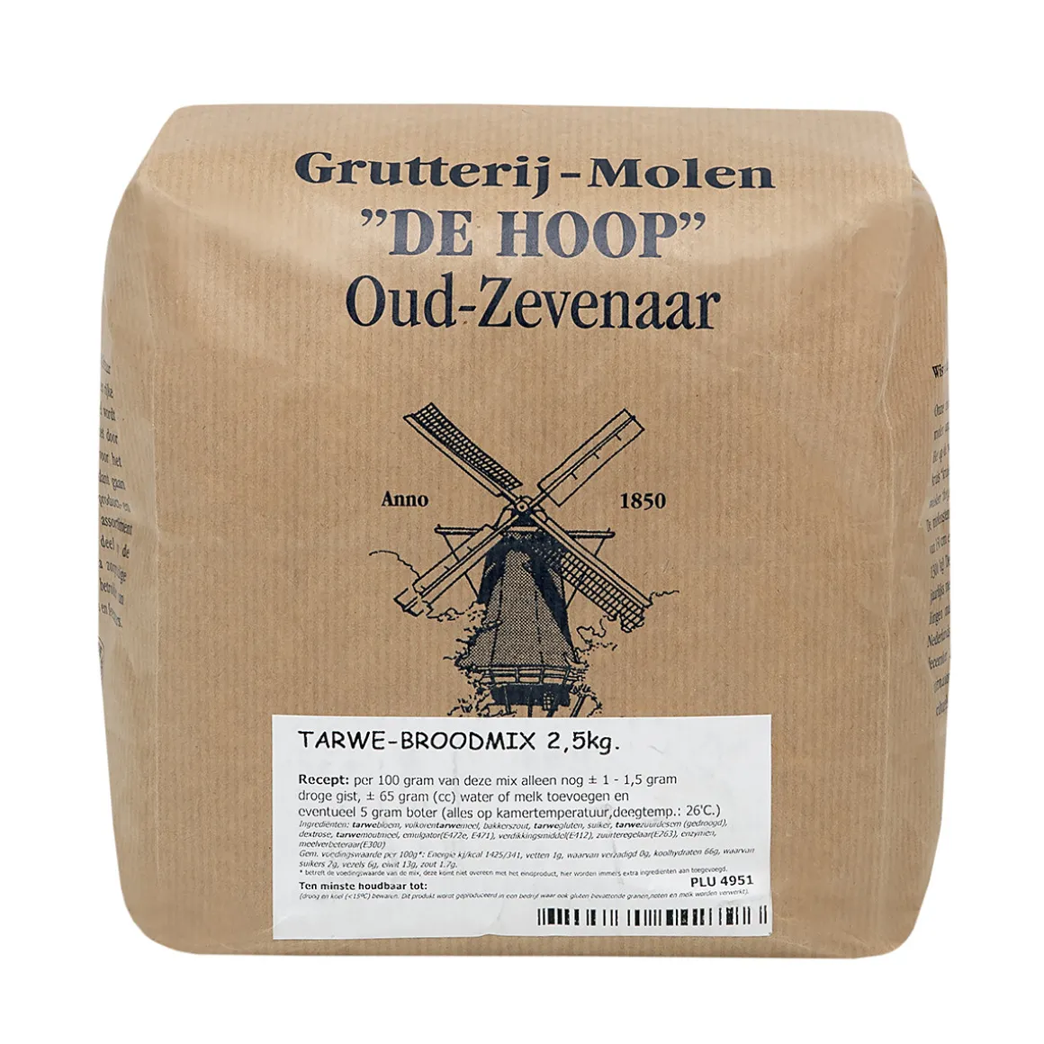 Molen de Hoop Tarwe Broodmix 2,5kg