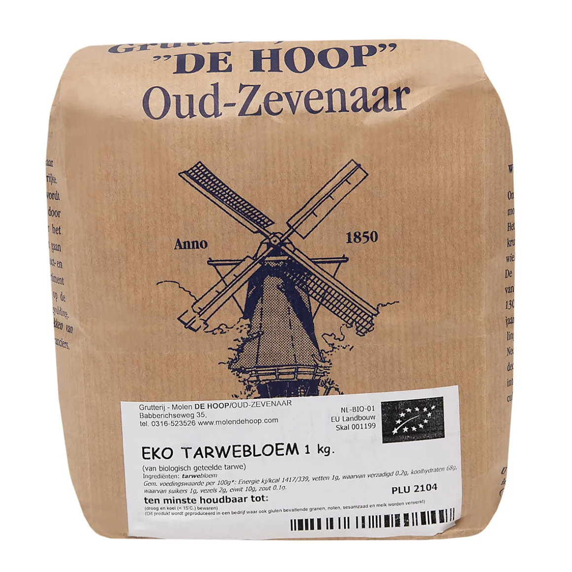 Molen de Hoop Tarwebloem EKO 1kg