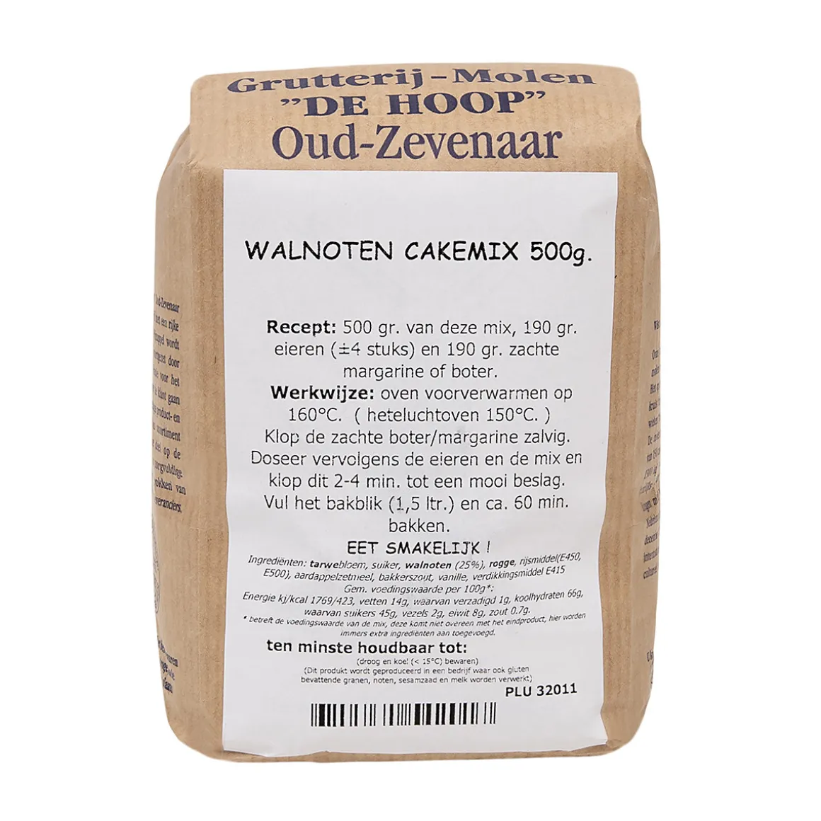 Molen de Hoop Walnotencakemix 500gr