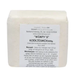 Molen de Hoop Wimpy's Koekjesmix met Kokos 500g