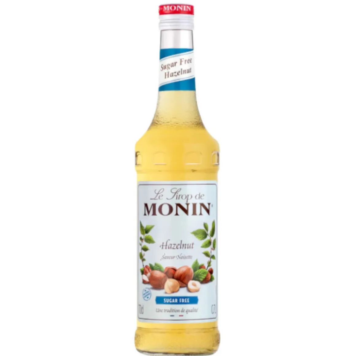 Monin Siroop Suikervrij Hazelnoot 700ml