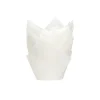 Muffin Cups HoM Tulp Wit 200st.