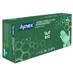 Nitril Handschoenen (Wegwerp) BIO Groen 100st. - Maat S